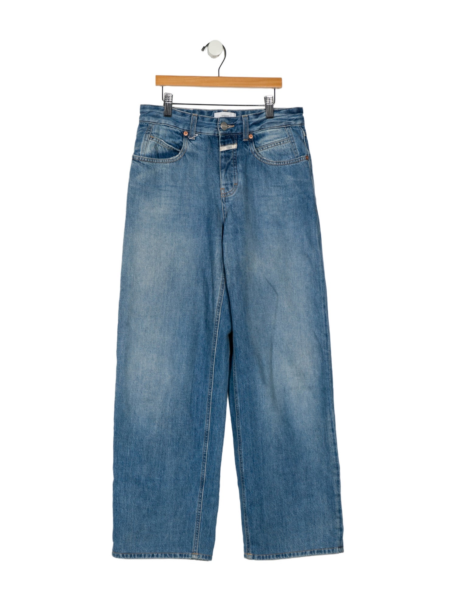 Closed Mid-Rise Wide Leg Jeans