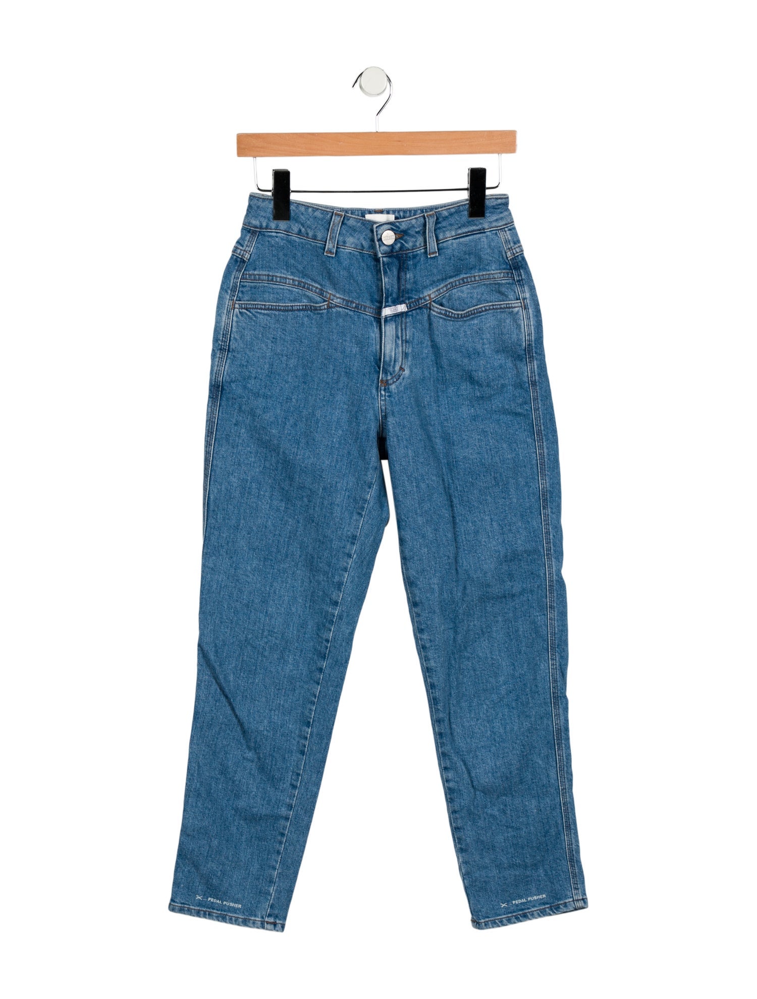 Closed Mid-Rise Straight Leg Jeans