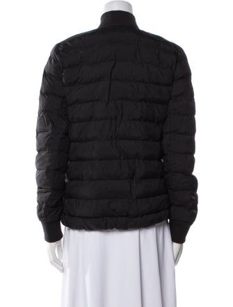 Closed Nylon Bomber Jacket