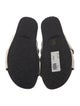 Closed Leather Slides
