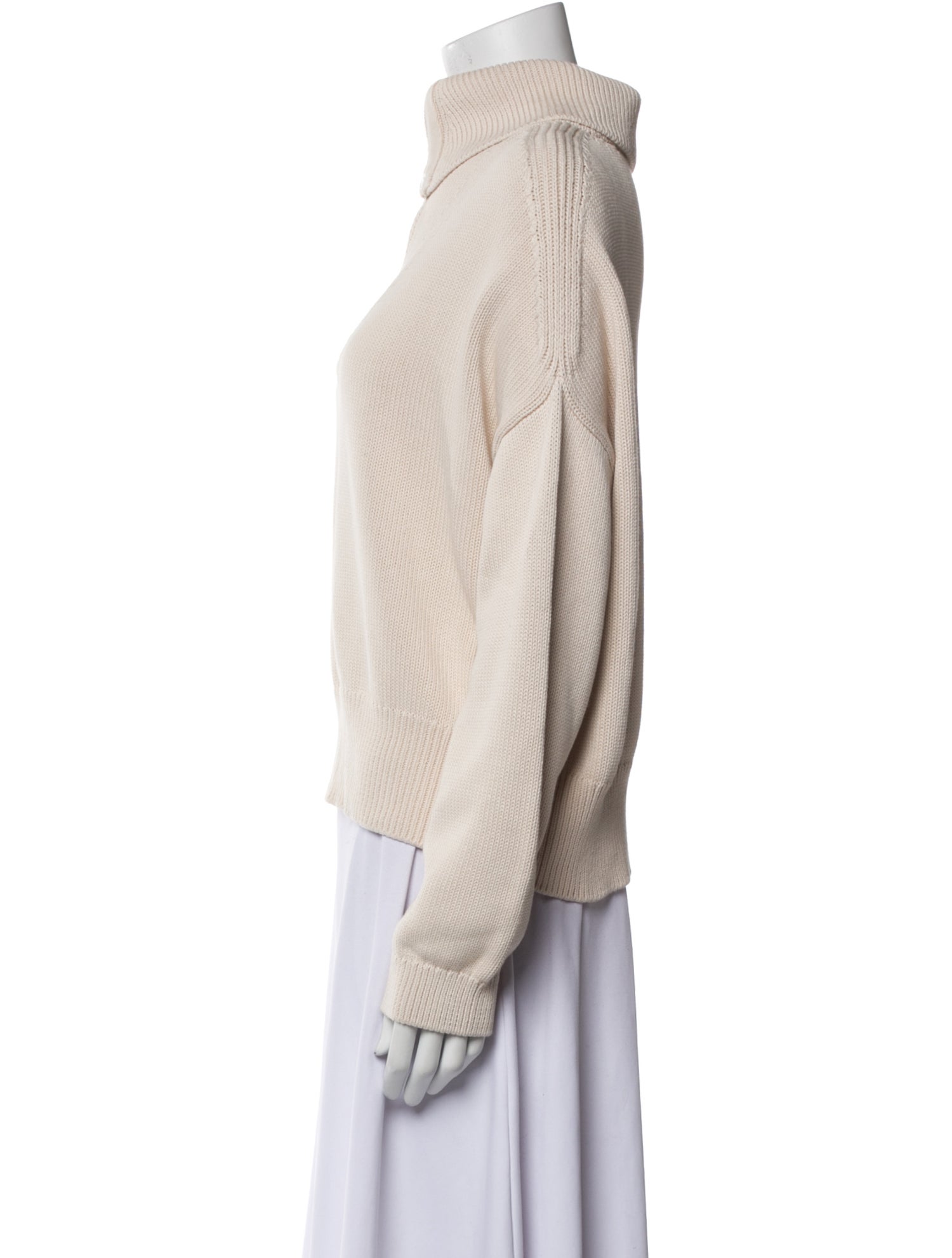 Closed Mock Neck Sweater