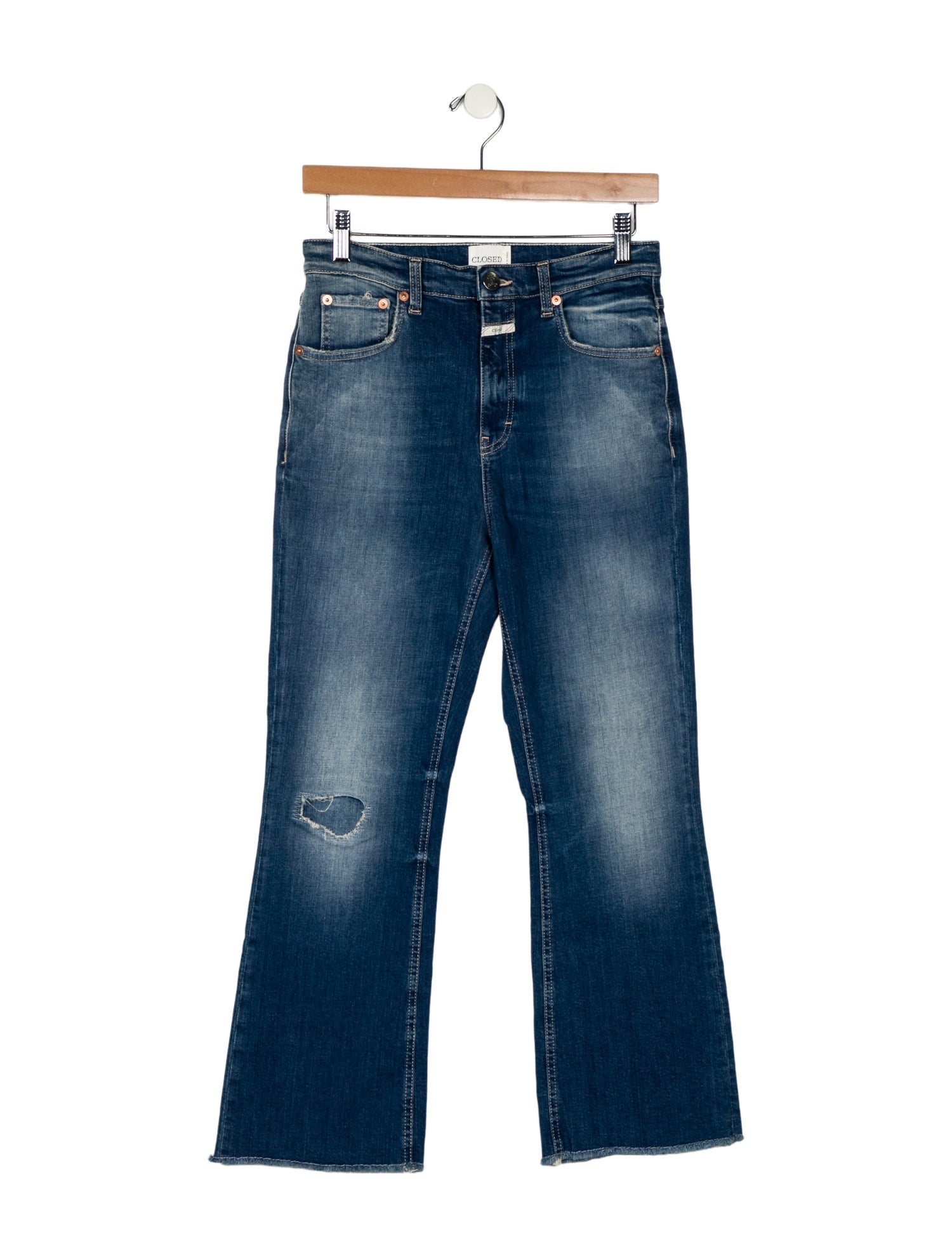 Closed Mid-Rise Wide Leg Jeans