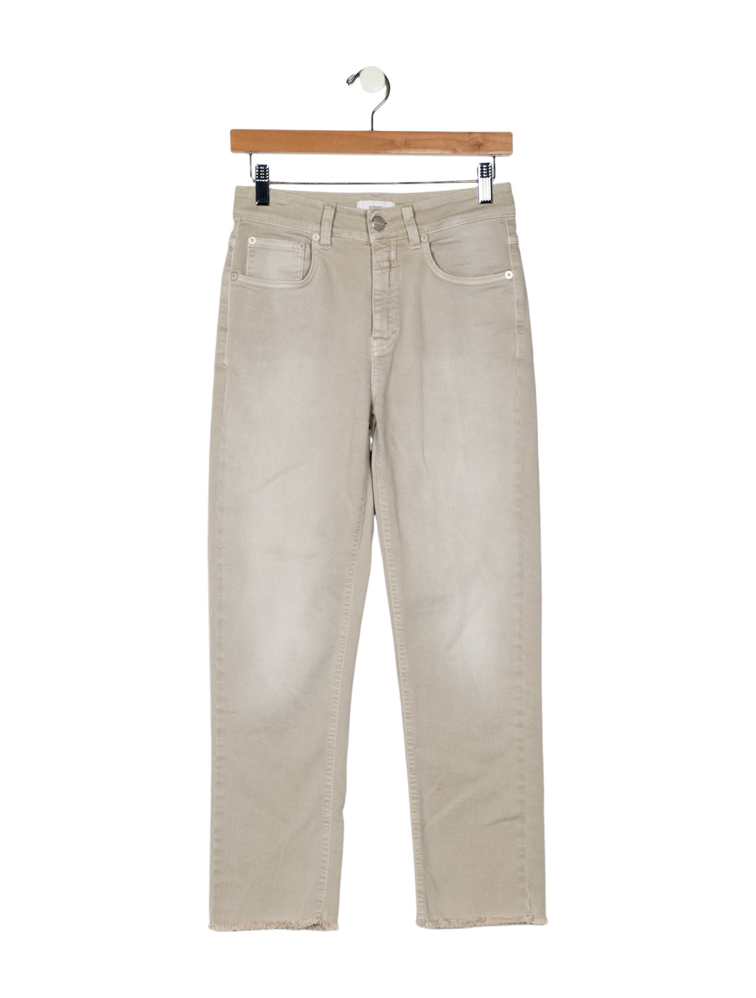 Closed Mid-Rise Straight Leg Jeans