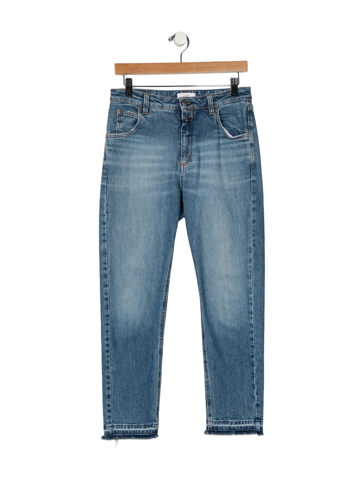 Closed Mid-Rise Straight Leg Jeans