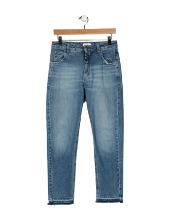 Closed Mid-Rise Straight Leg Jeans