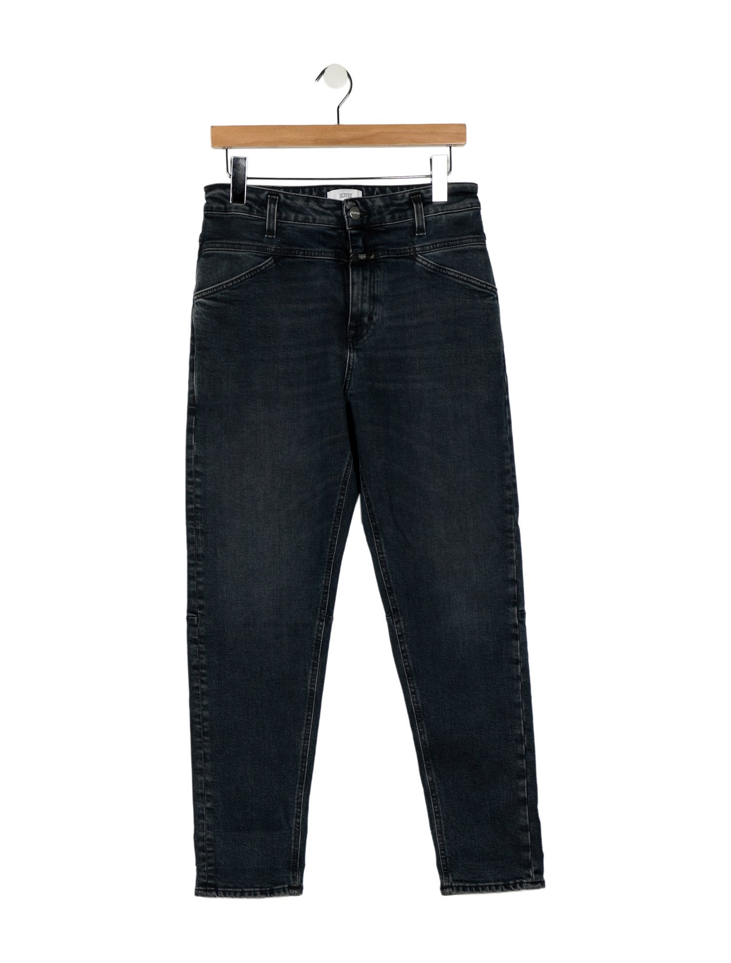 Closed High-Rise Straight Leg Jeans