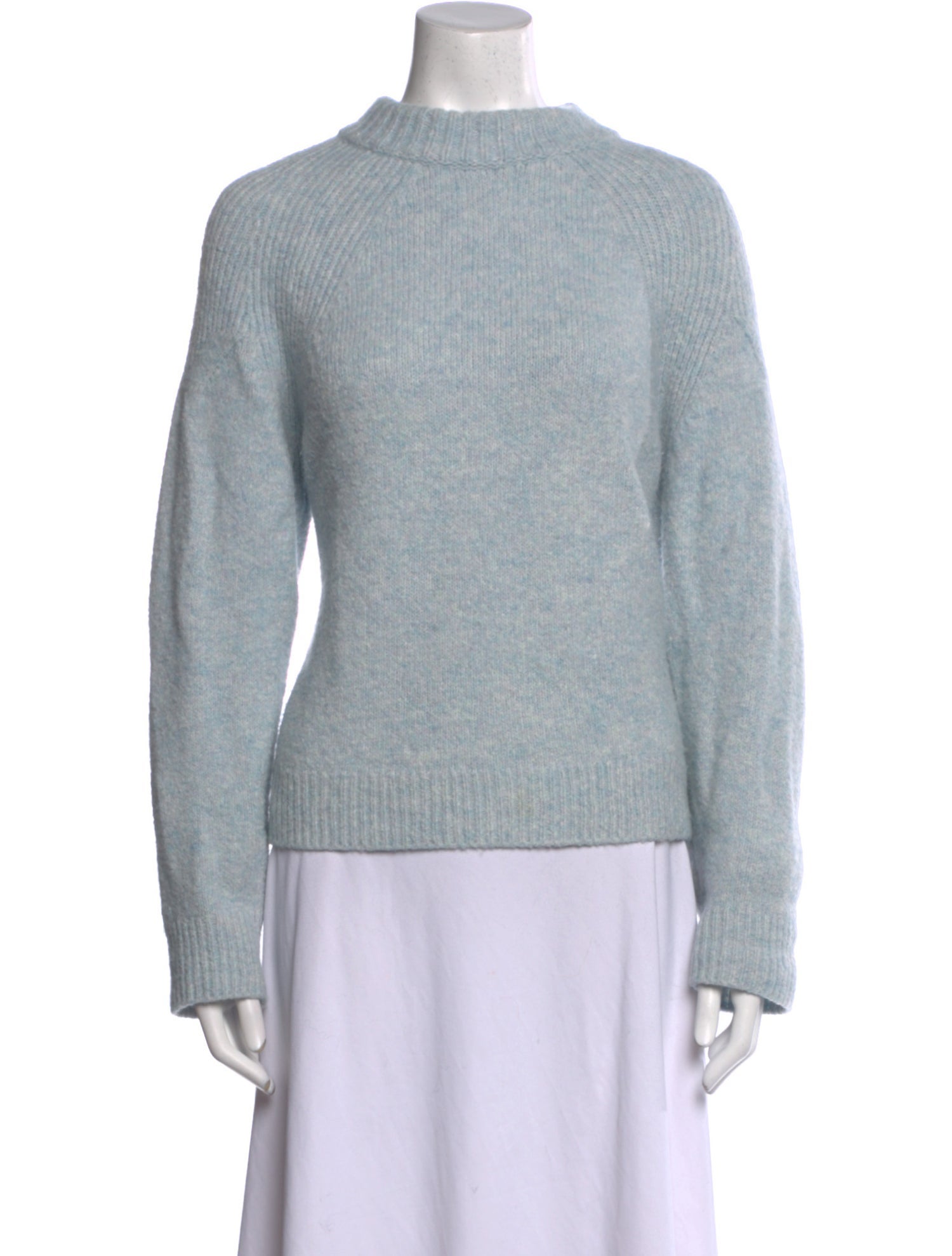 Closed Mock Neck Sweater