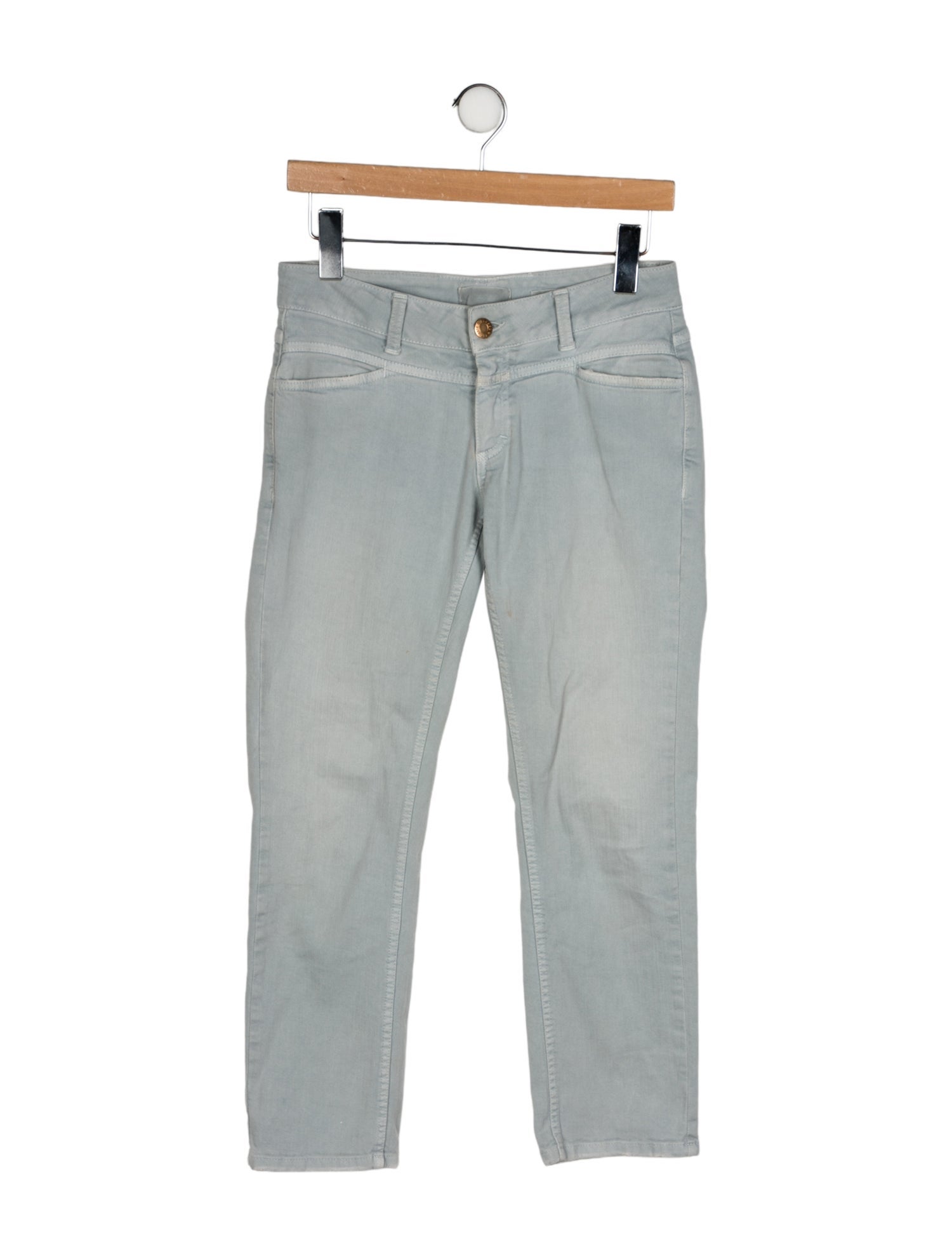 Closed Mid-Rise Straight Leg Jeans