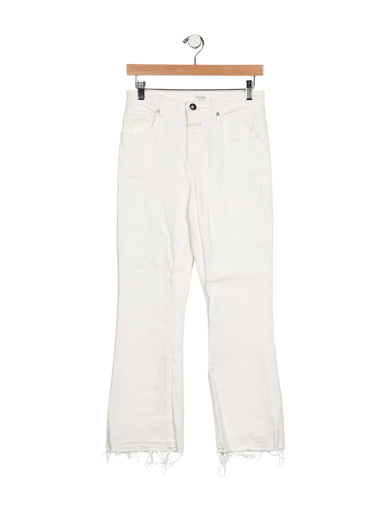 Closed High-Rise Straight Leg Jeans
