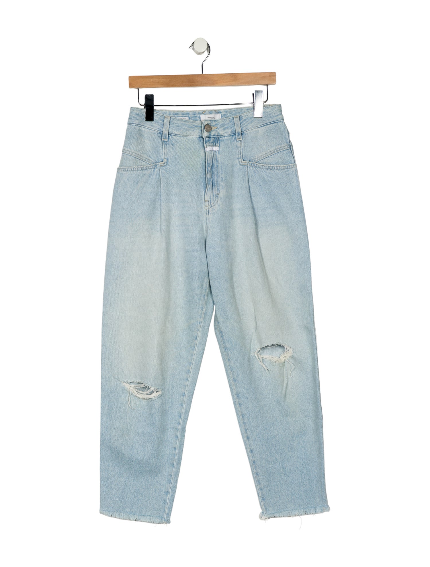 Closed Mid-Rise Straight Leg Jeans