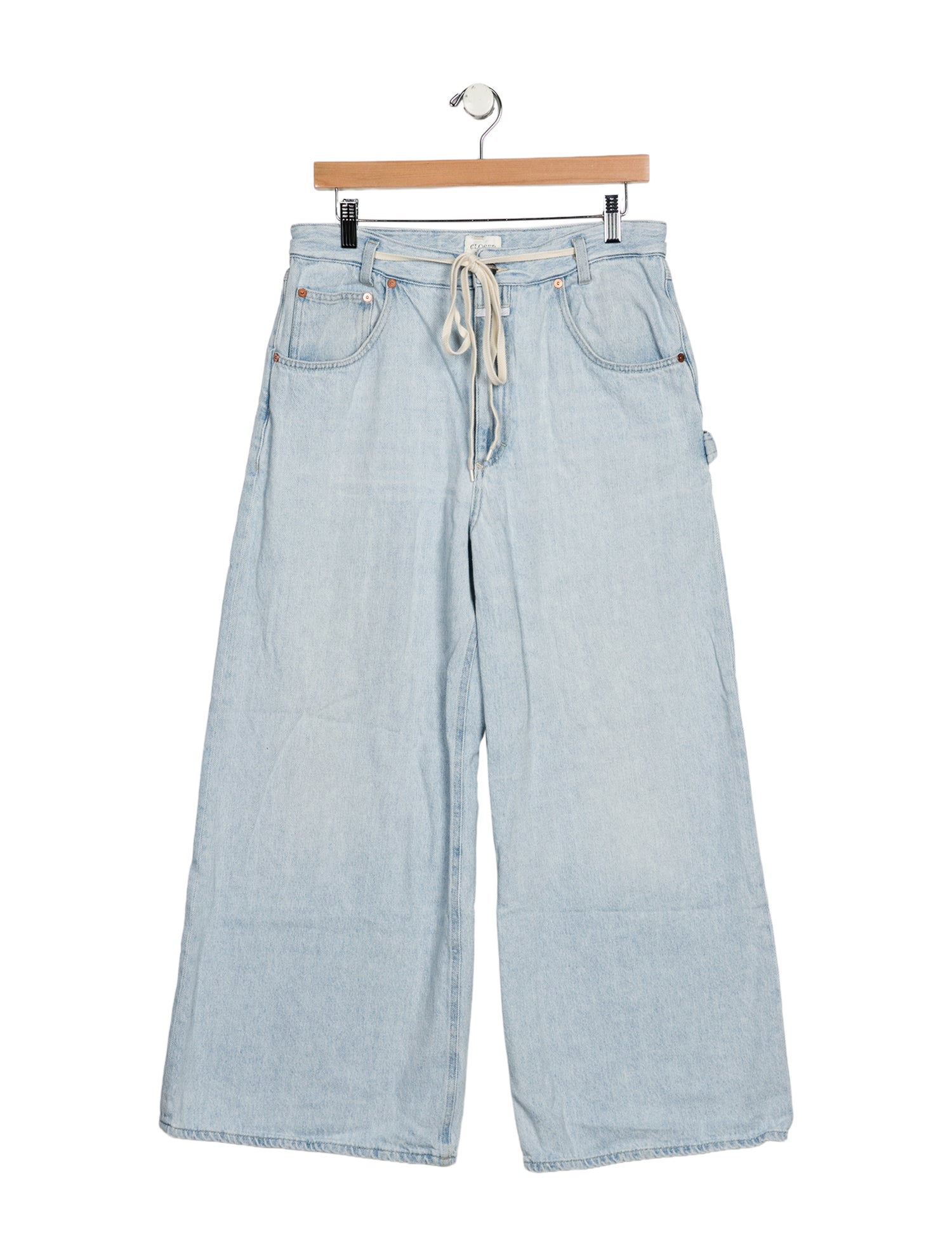 Closed High-Rise Wide Leg Jeans