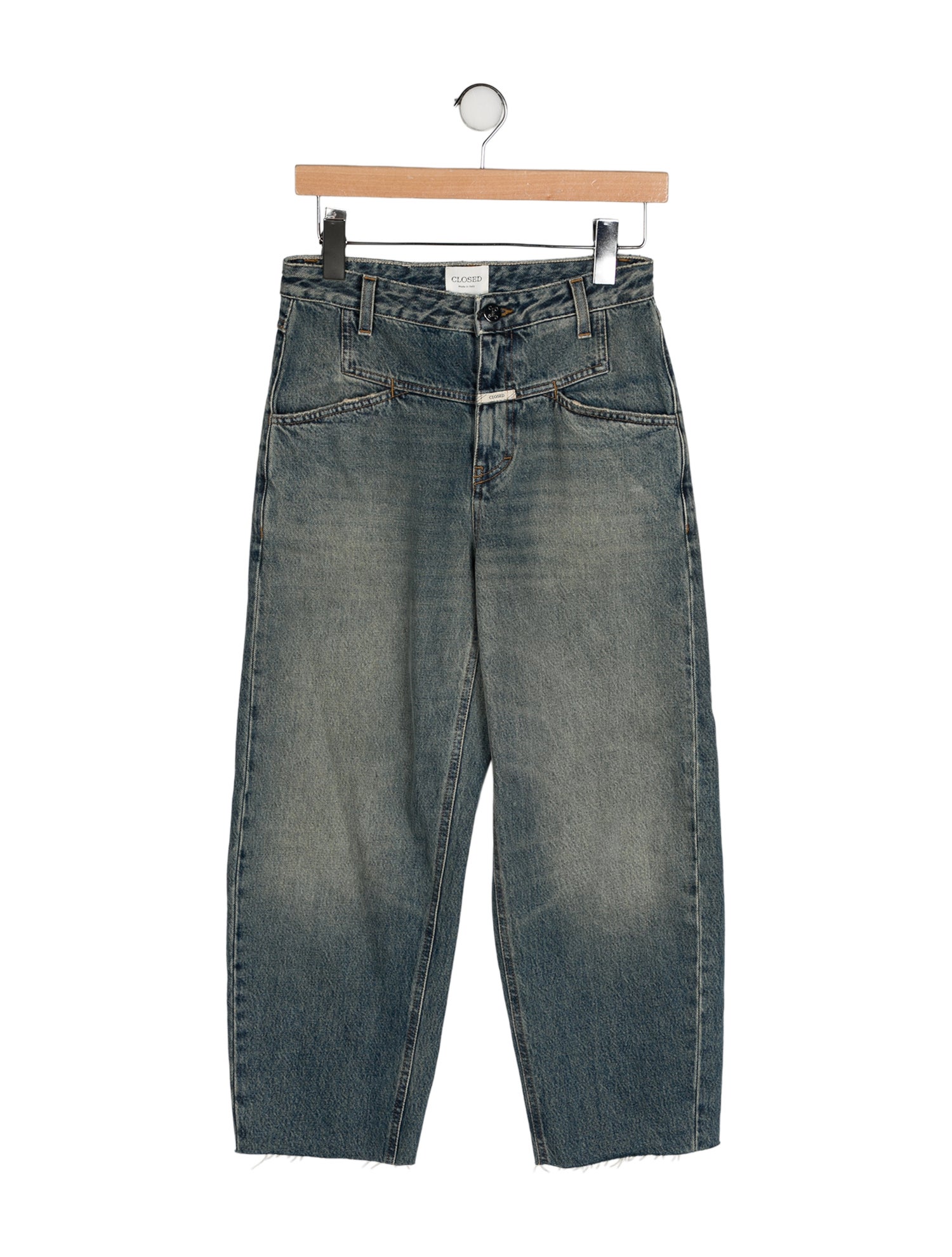 Closed Mid-Rise Straight Leg Jeans
