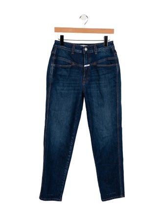 Closed Mid-Rise Straight Leg Jeans