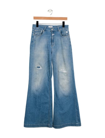 Closed High-Rise Wide Leg Jeans