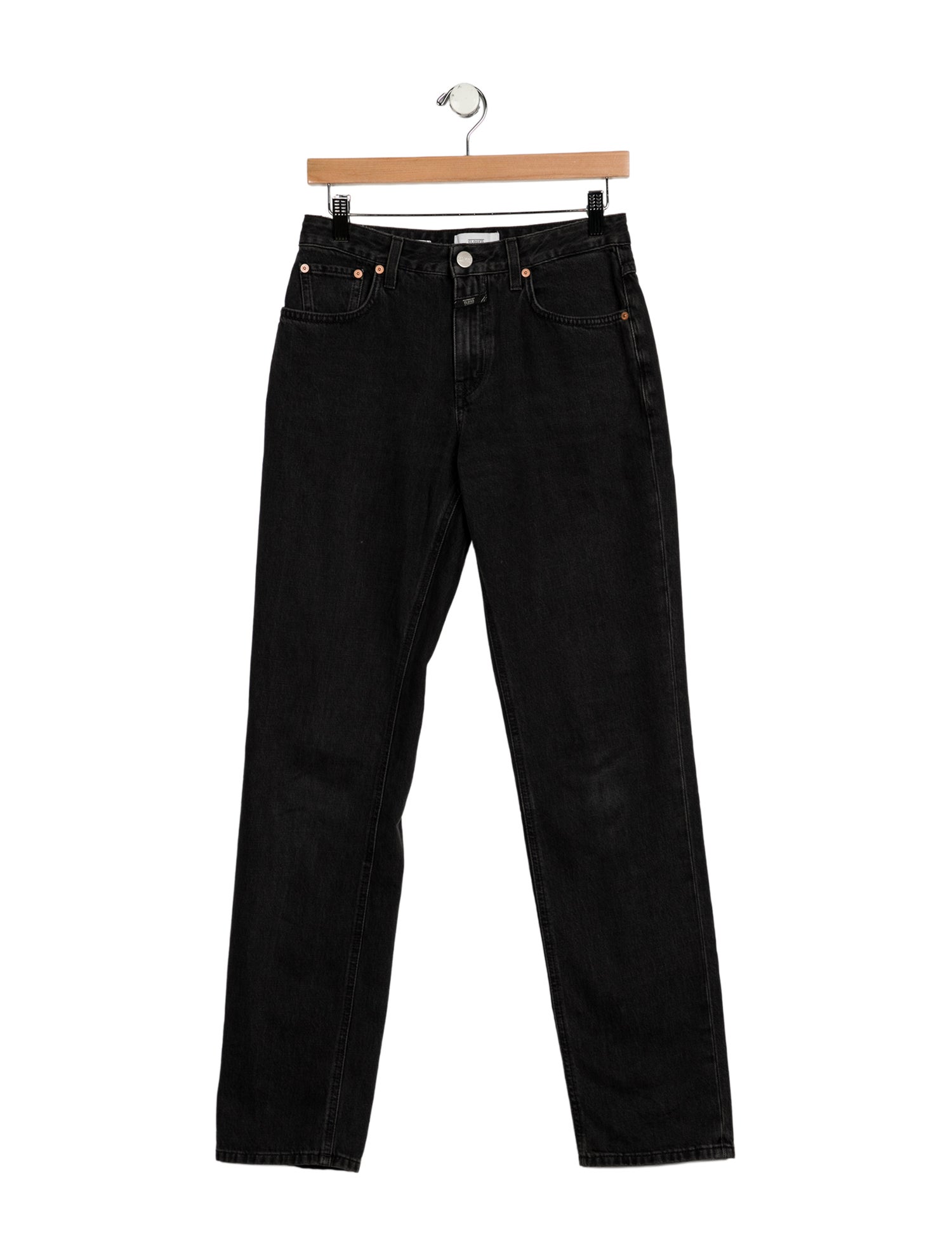 Closed Mid-Rise Straight Leg Jeans