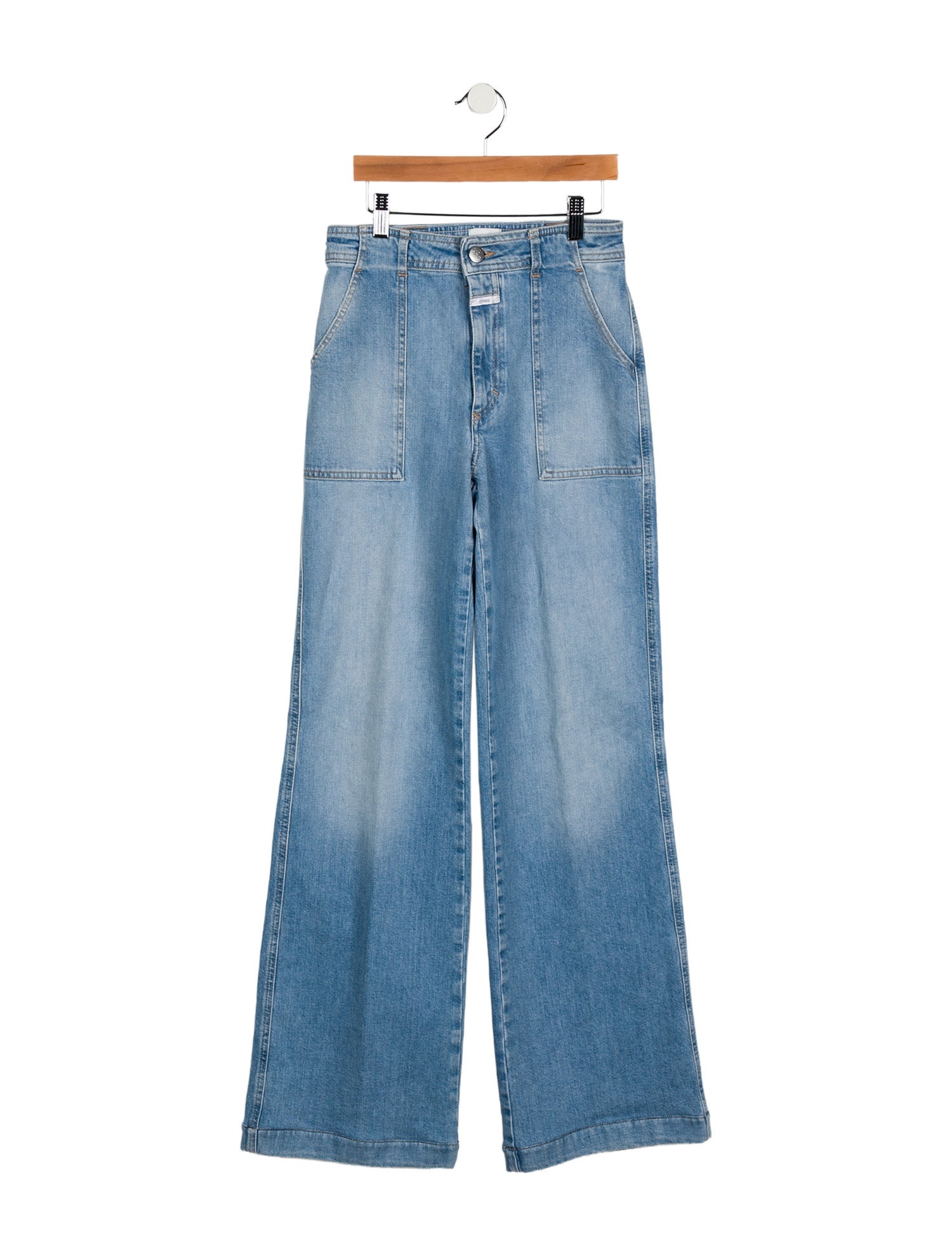 Closed High-Rise Wide Leg Jeans