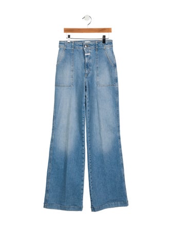 Closed High-Rise Wide Leg Jeans