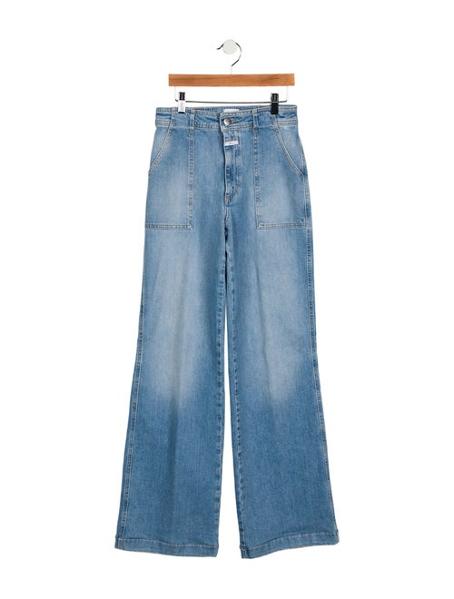 Closed High-Rise Wide Leg Jeans