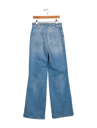 Closed High-Rise Wide Leg Jeans