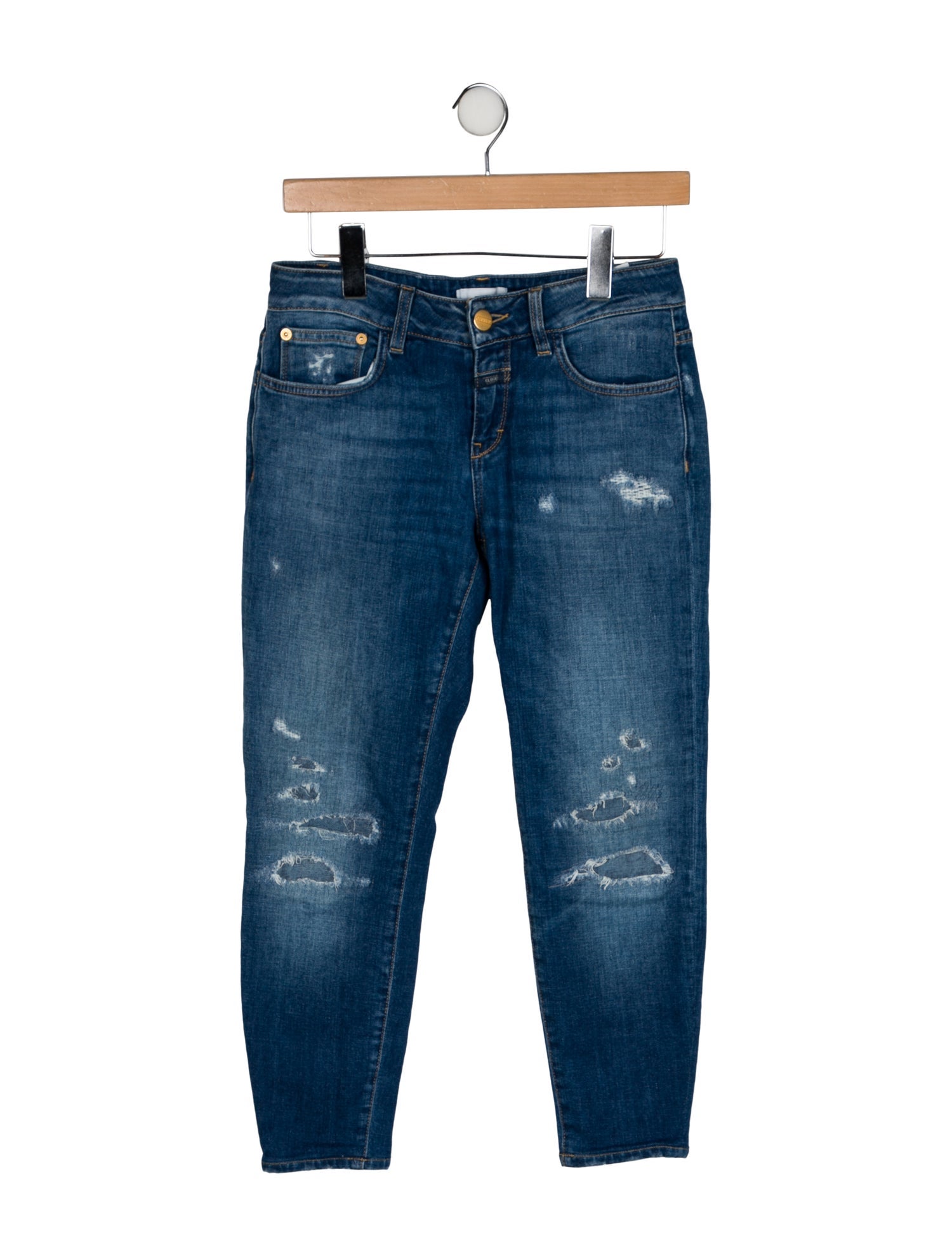Closed Mid-Rise Skinny Leg Jeans