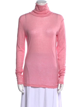 Closed Turtleneck Long Sleeve Sweatshirt