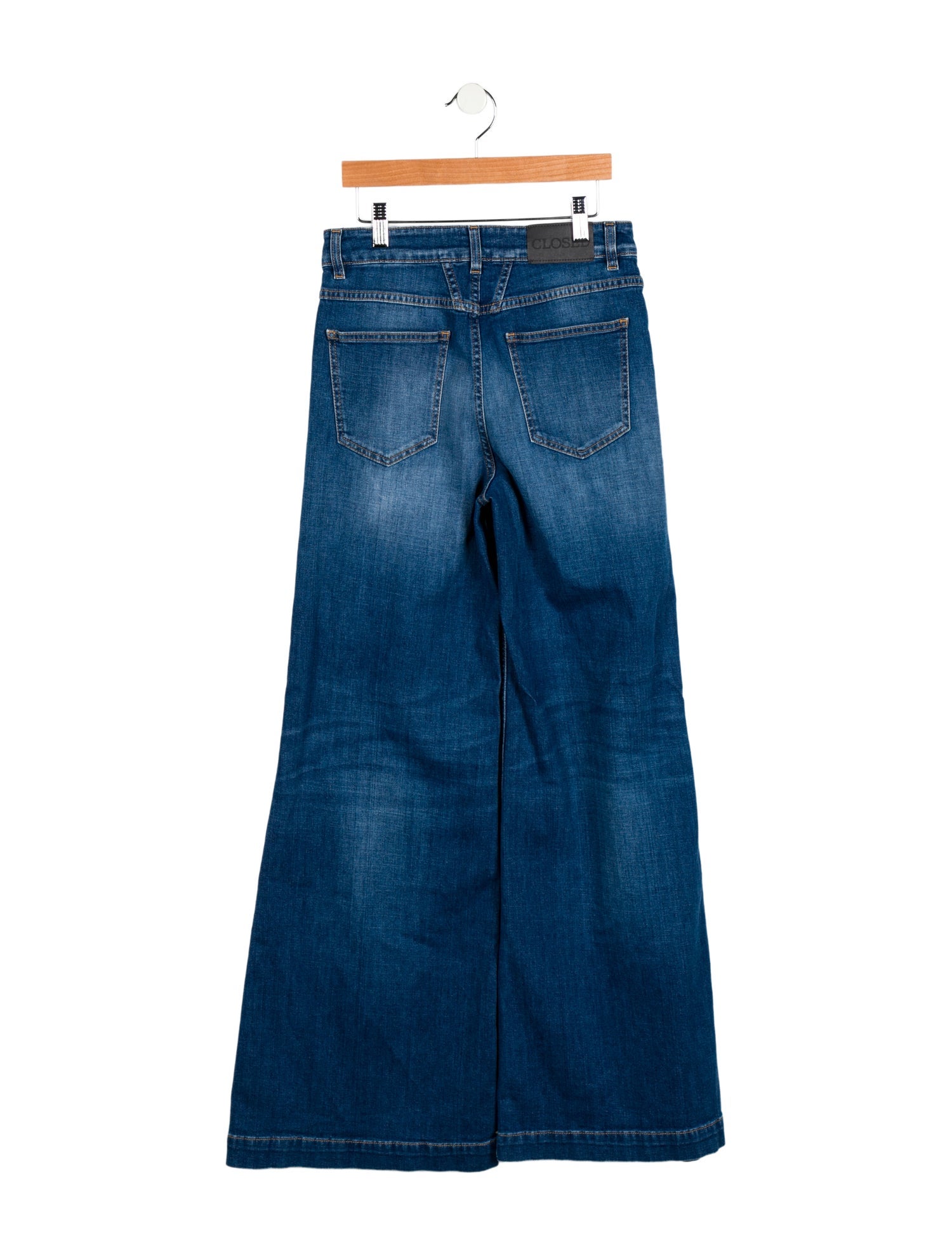 Closed Mid-Rise Wide Leg Jeans