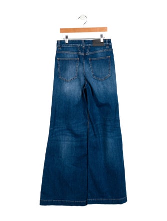 Closed Mid-Rise Wide Leg Jeans