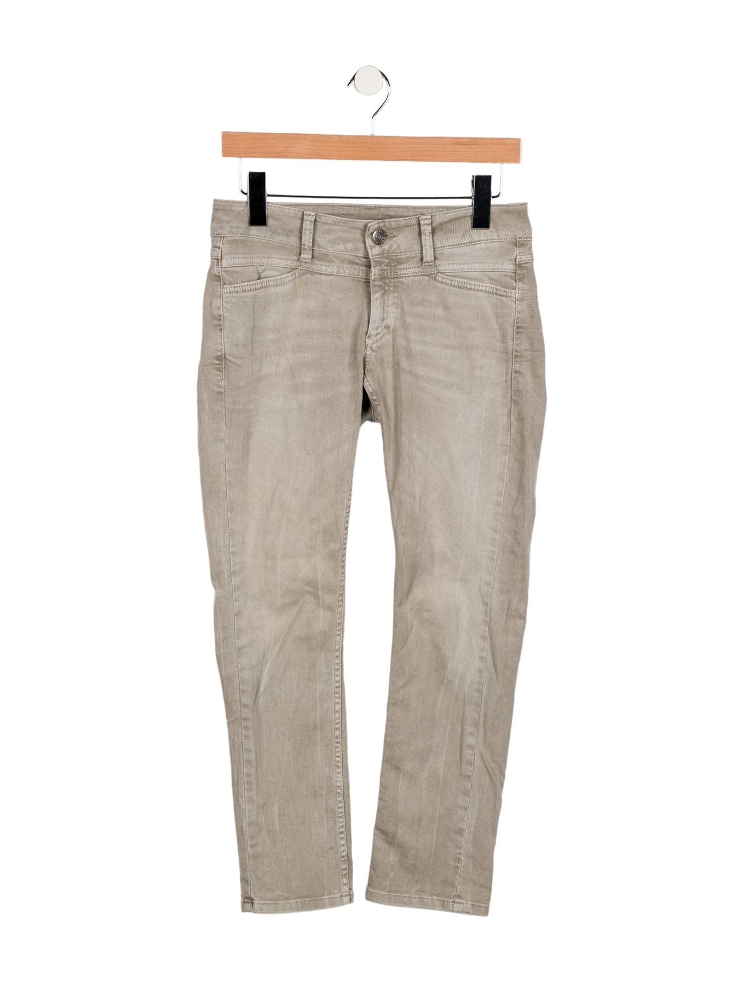 Closed Low-Rise Straight Leg Jeans