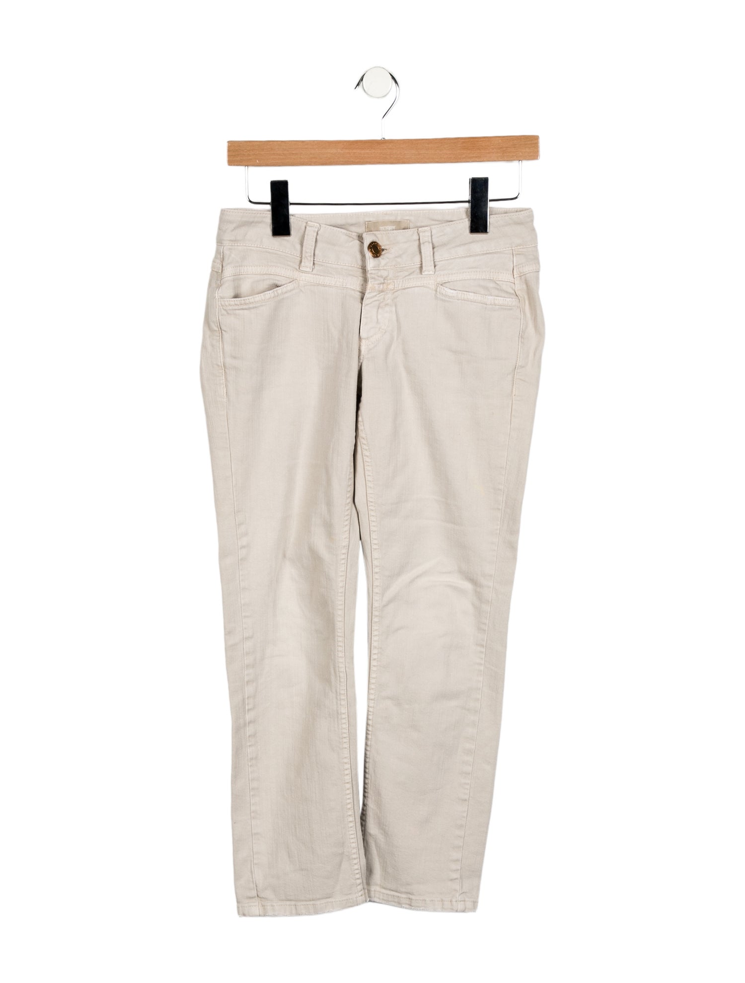 Closed Low-Rise Straight Leg Jeans