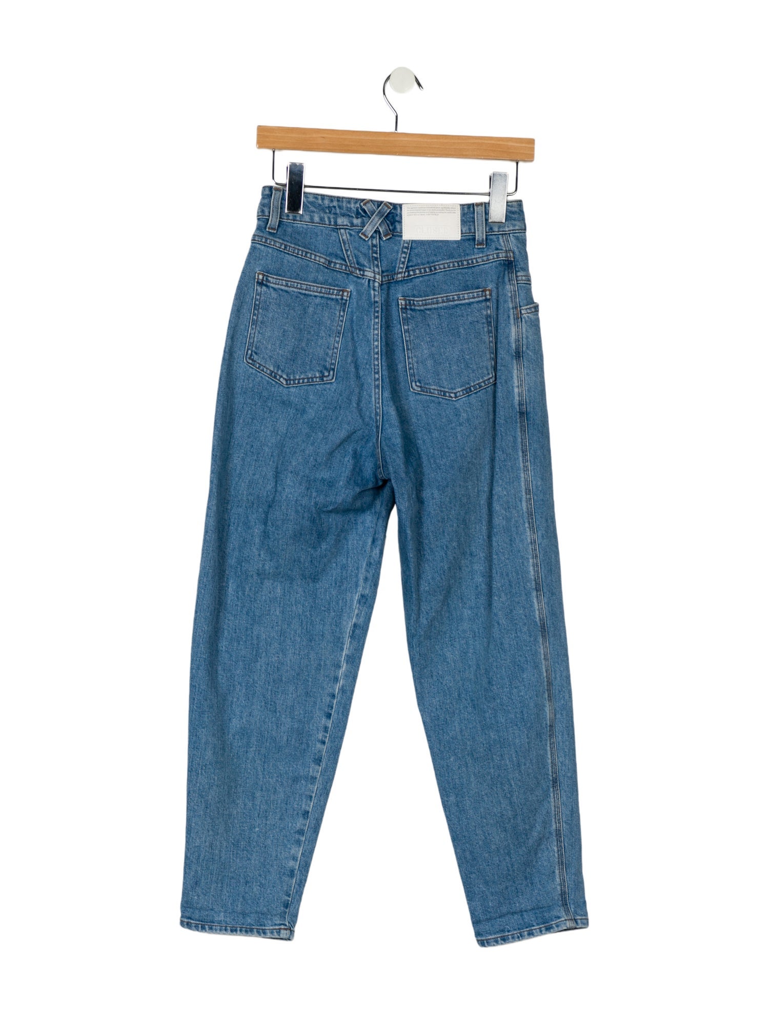 Closed High-Rise Straight Leg Jeans