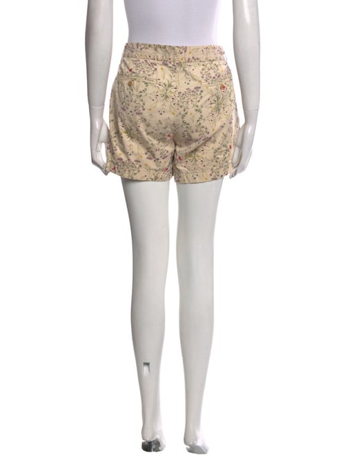 Closed Printed Mini Shorts