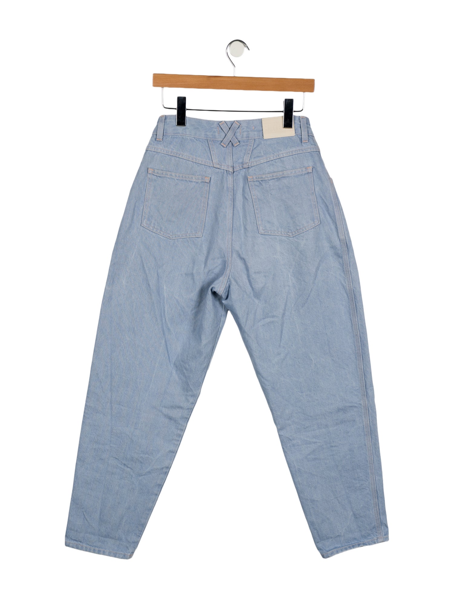 Closed High-Rise Straight Leg Jeans