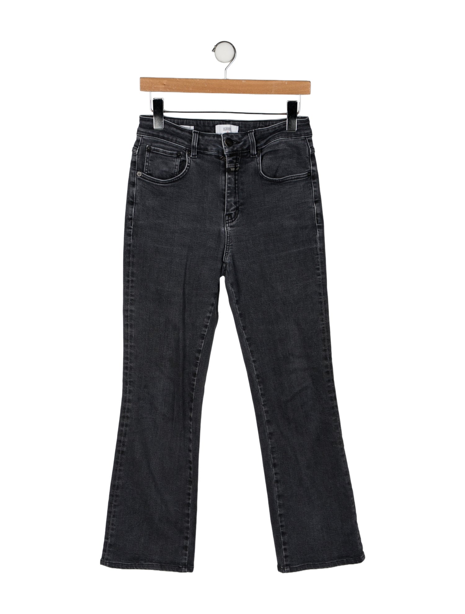 Closed High-Rise Straight Leg Jeans