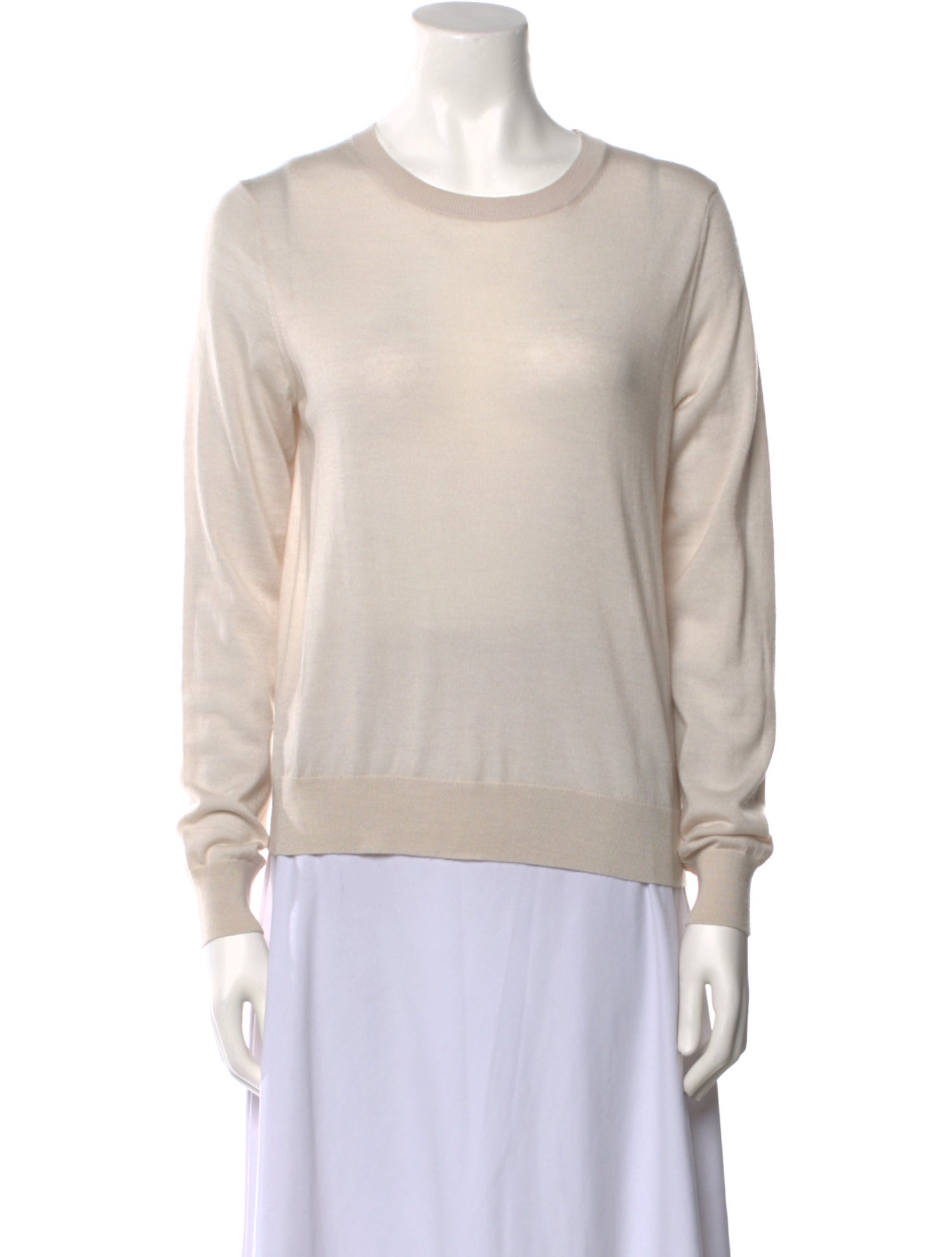 Closed Wool Scoop Neck Sweater