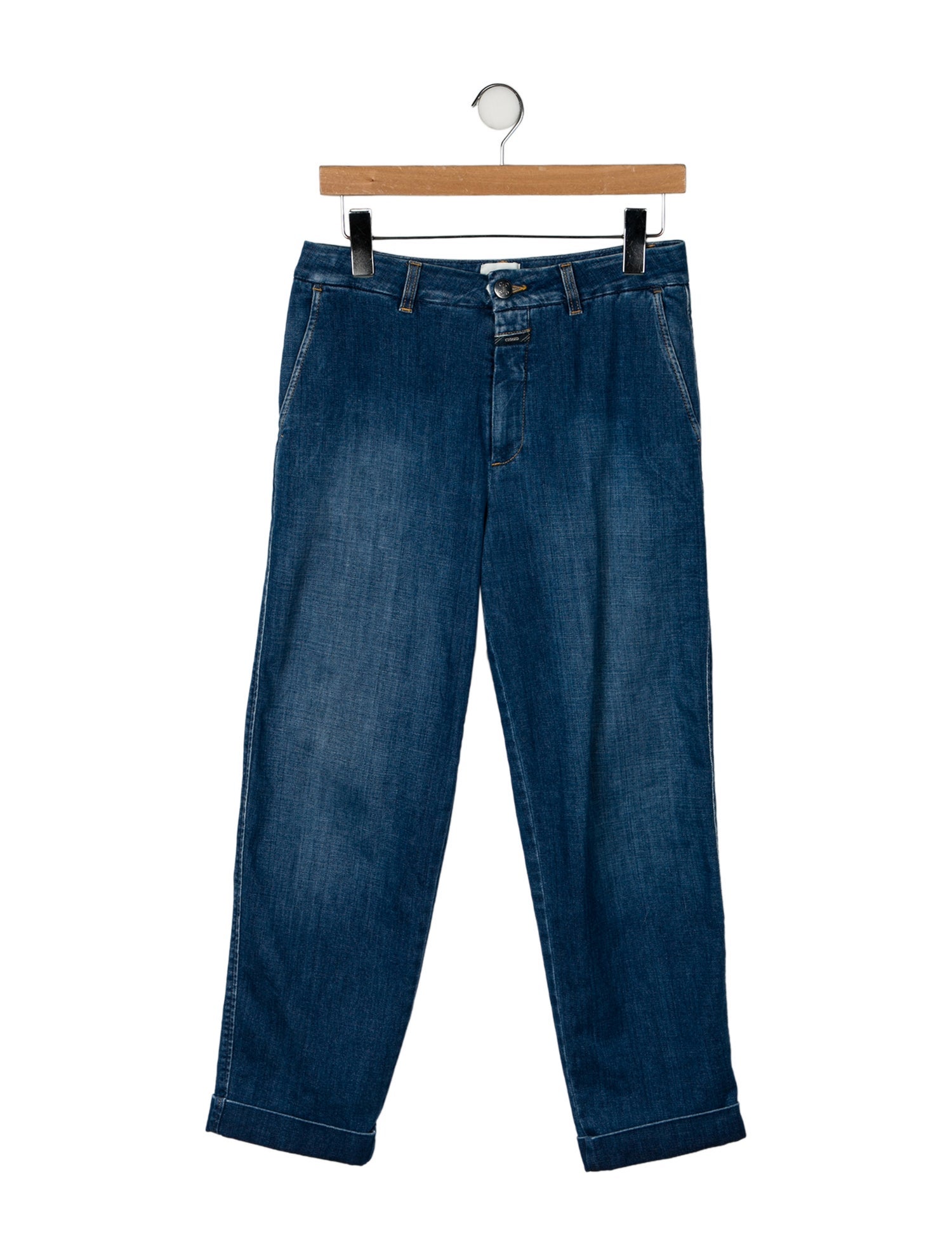 Closed Mid-Rise Straight Leg Jeans