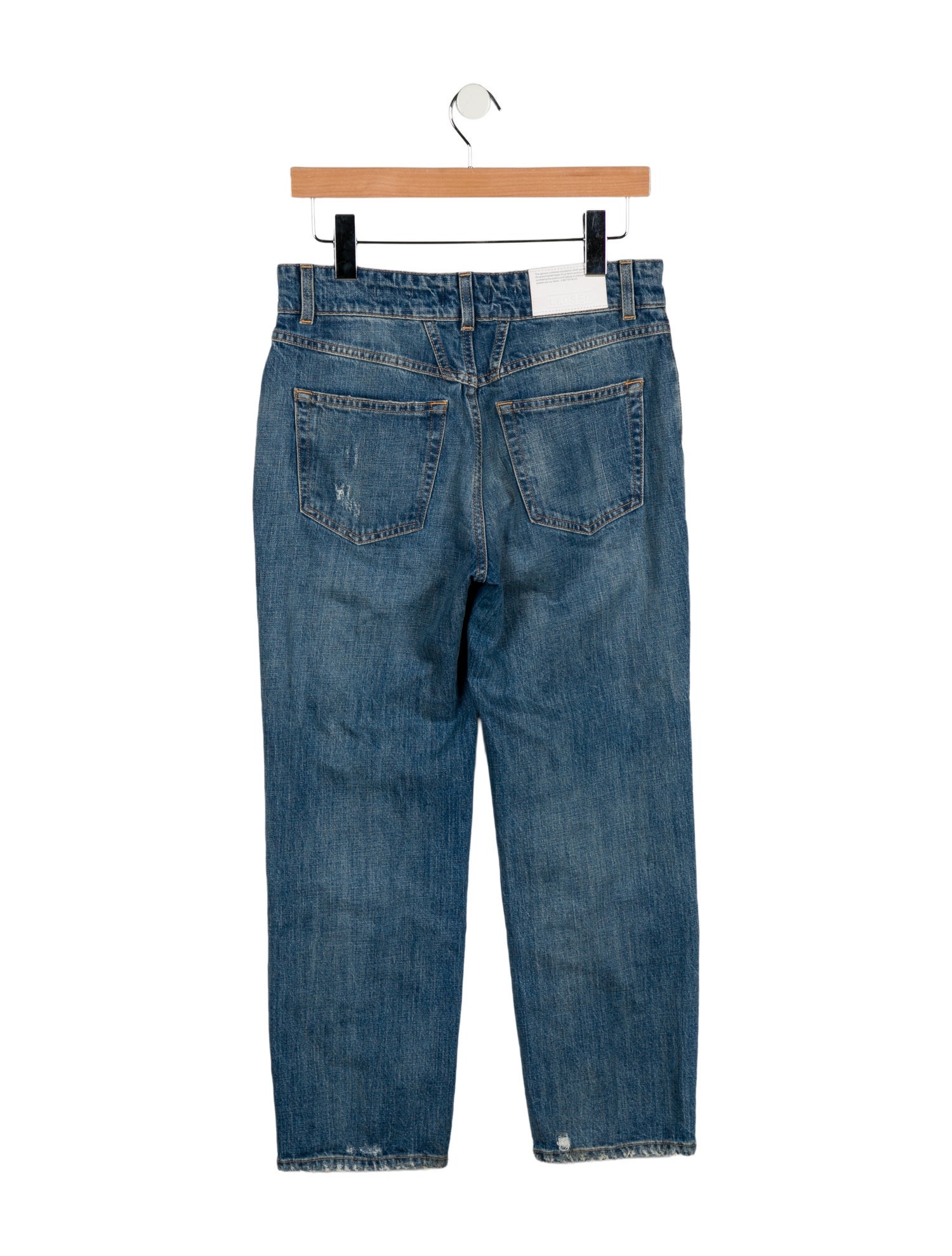 Closed Mid-Rise Straight Leg Jeans
