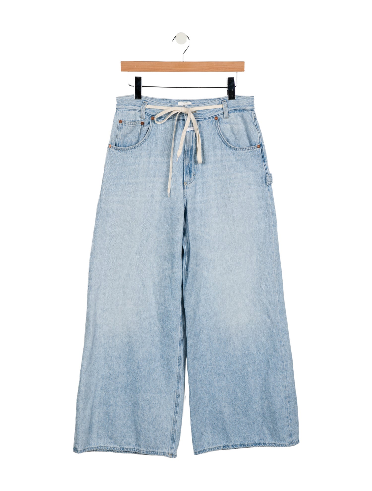 Closed High-Rise Wide Leg Jeans