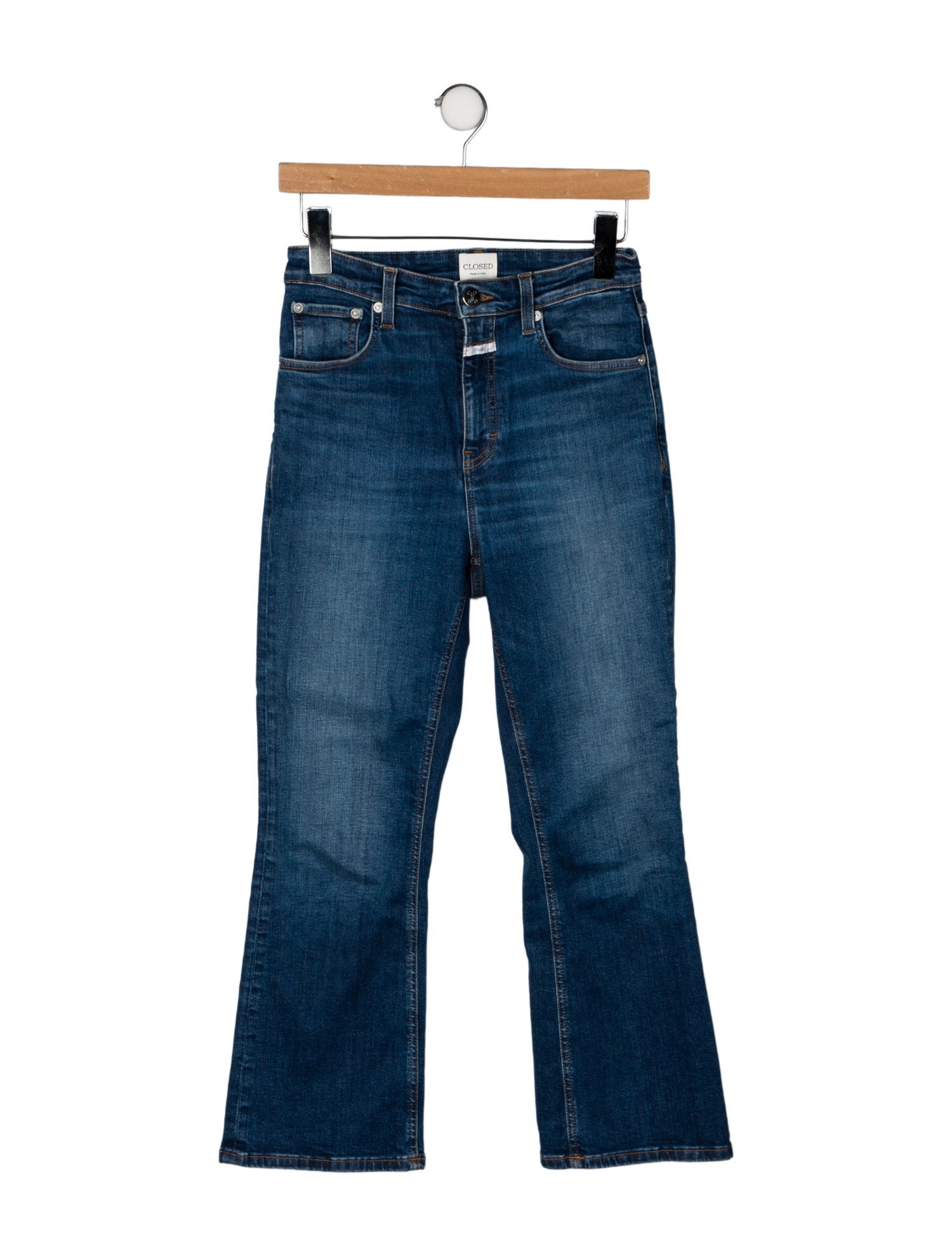 Closed Mid-Rise Straight Leg Jeans