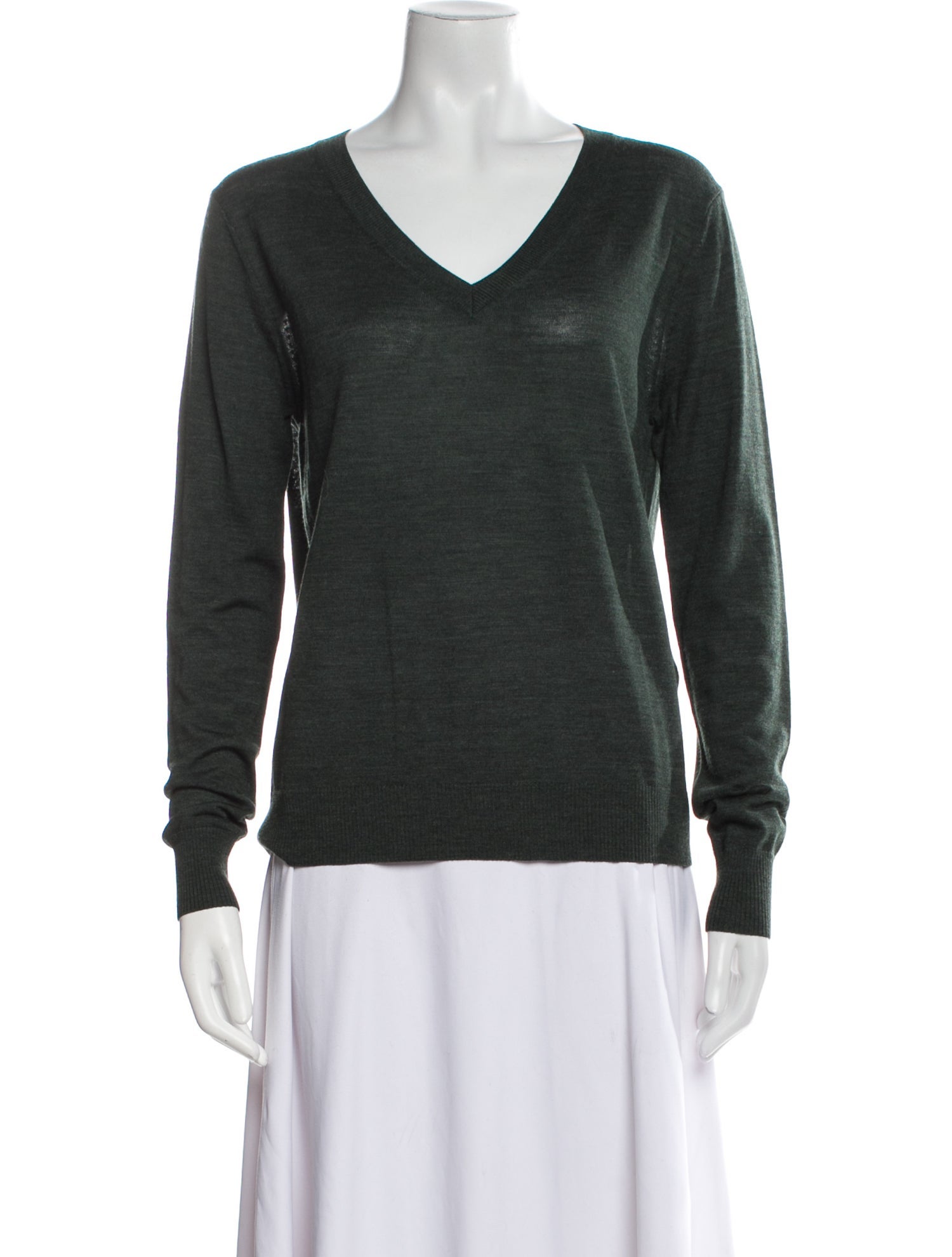 Closed Wool V-Neck Sweater