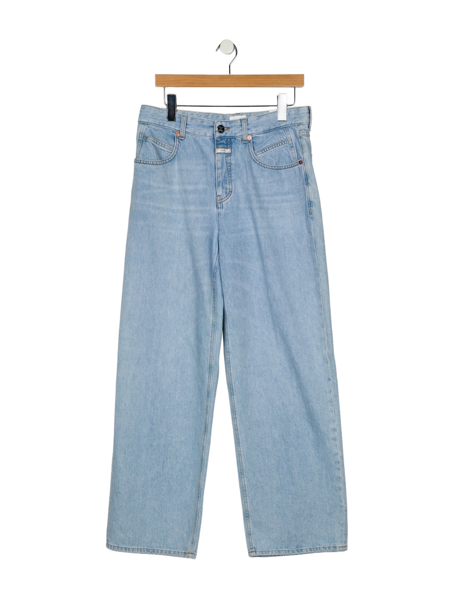 Closed High-Rise Wide Leg Jeans