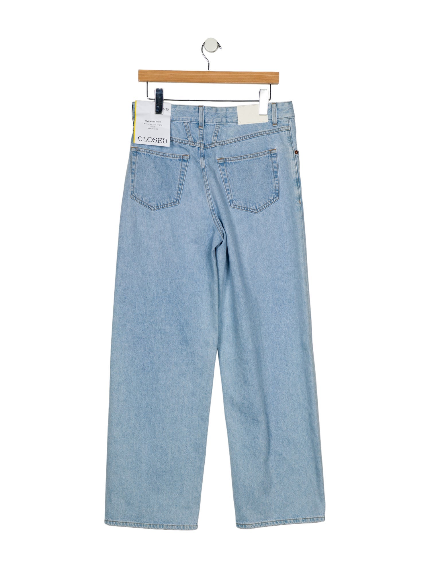 Closed High-Rise Wide Leg Jeans
