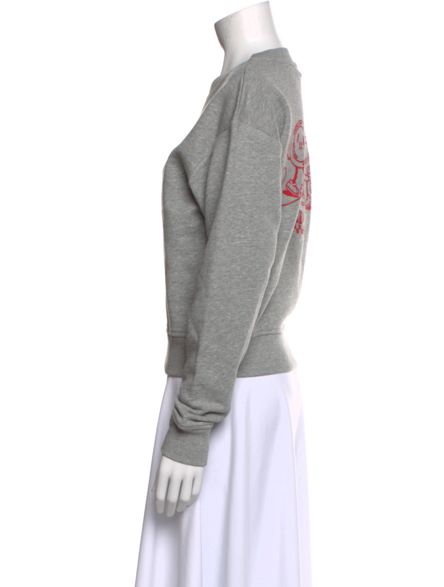 Closed Graphic Print Crew Neck Sweatshirt