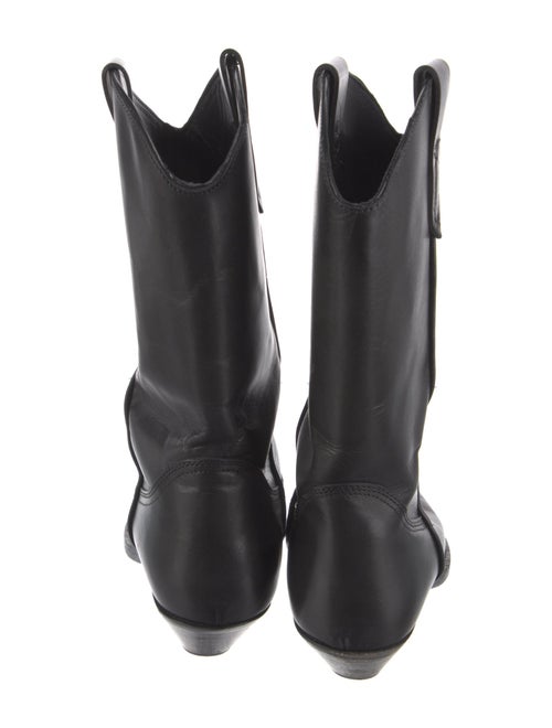 Closed Leather Western Boots