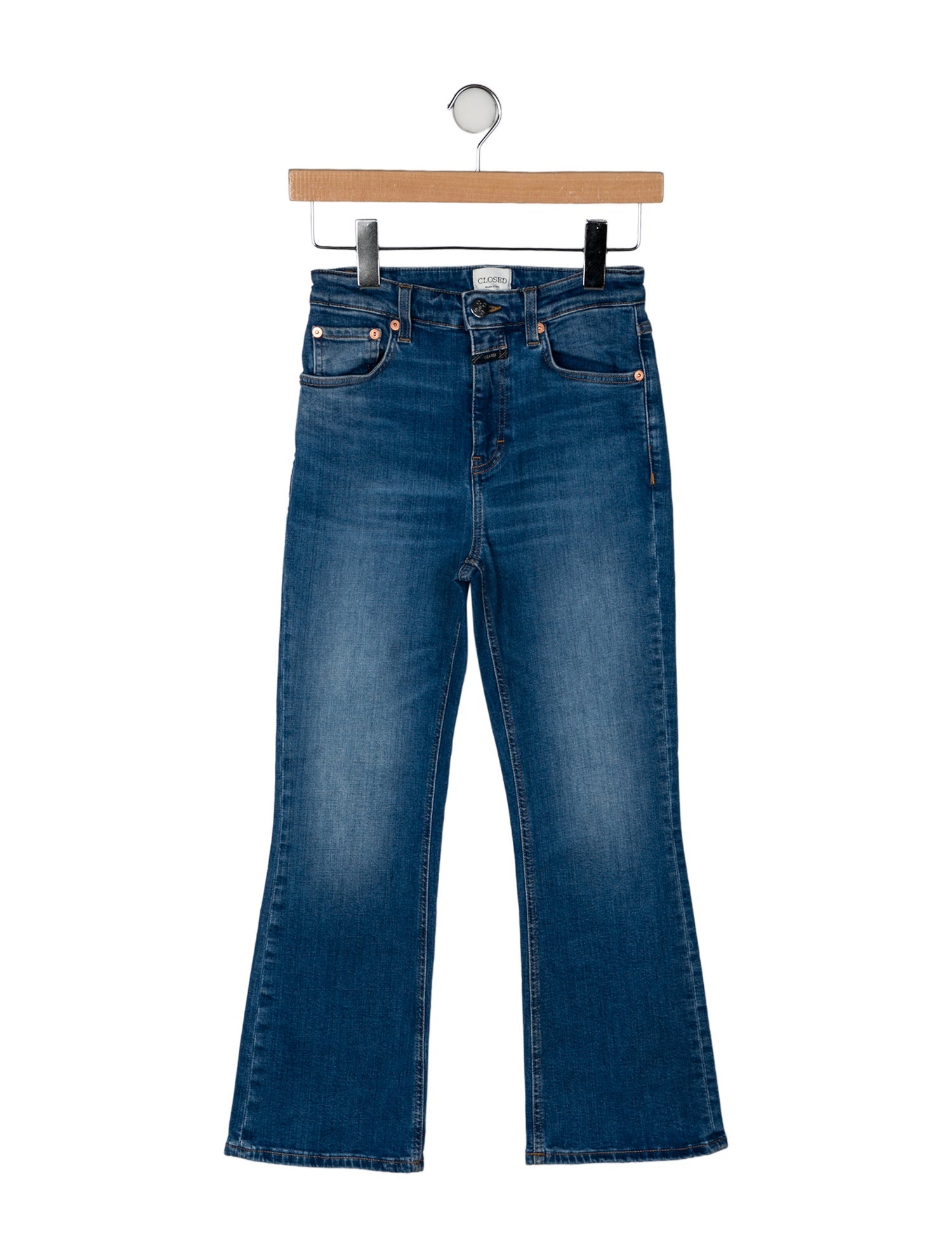 Closed Mid-Rise Straight Leg Jeans