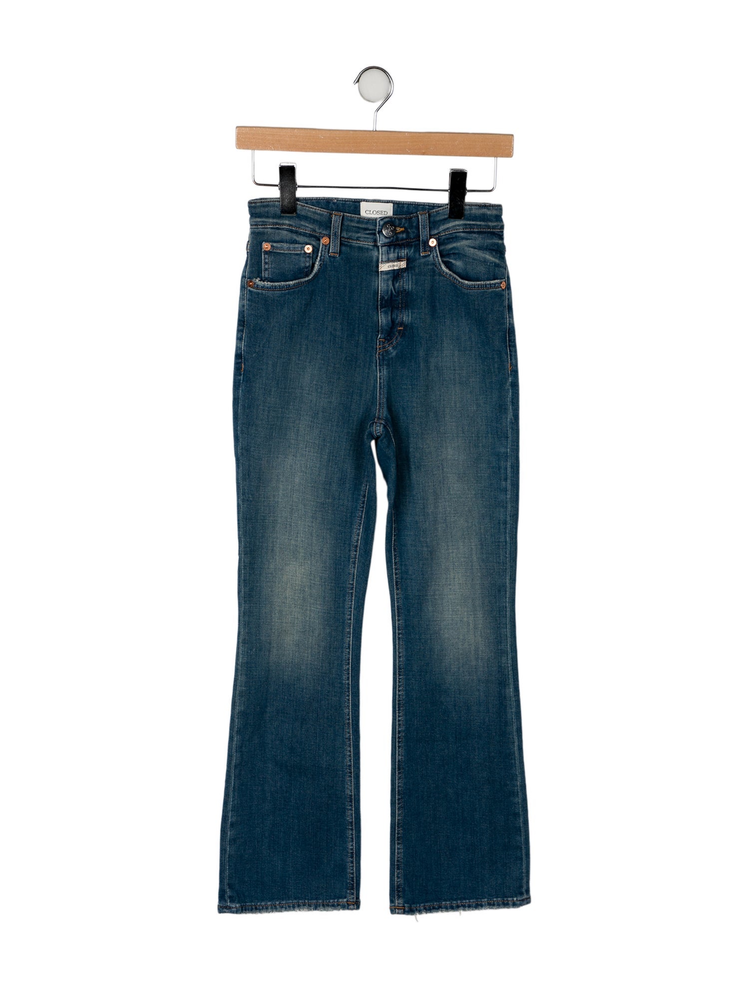 Closed Mid-Rise Wide Leg Jeans