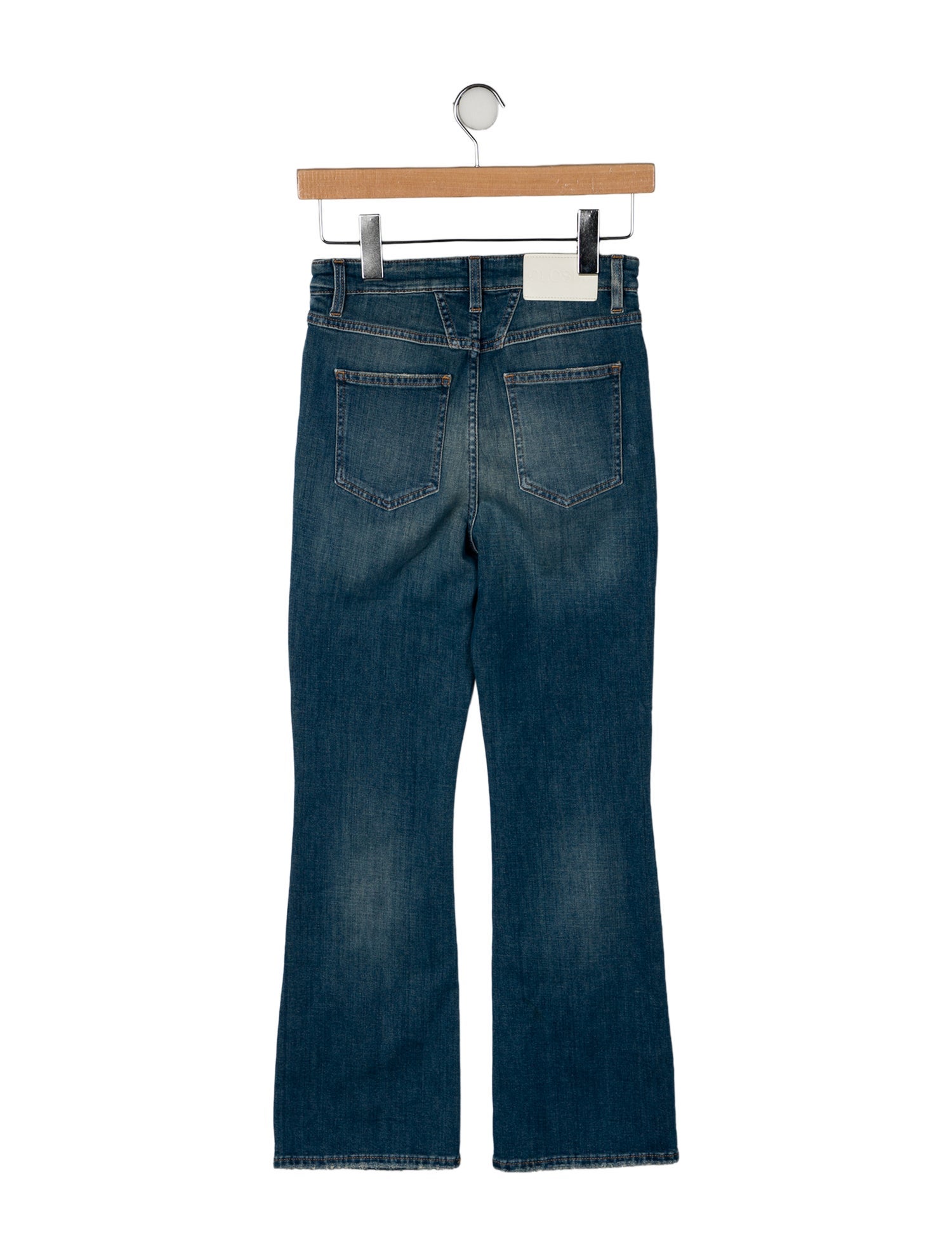 Closed Mid-Rise Wide Leg Jeans