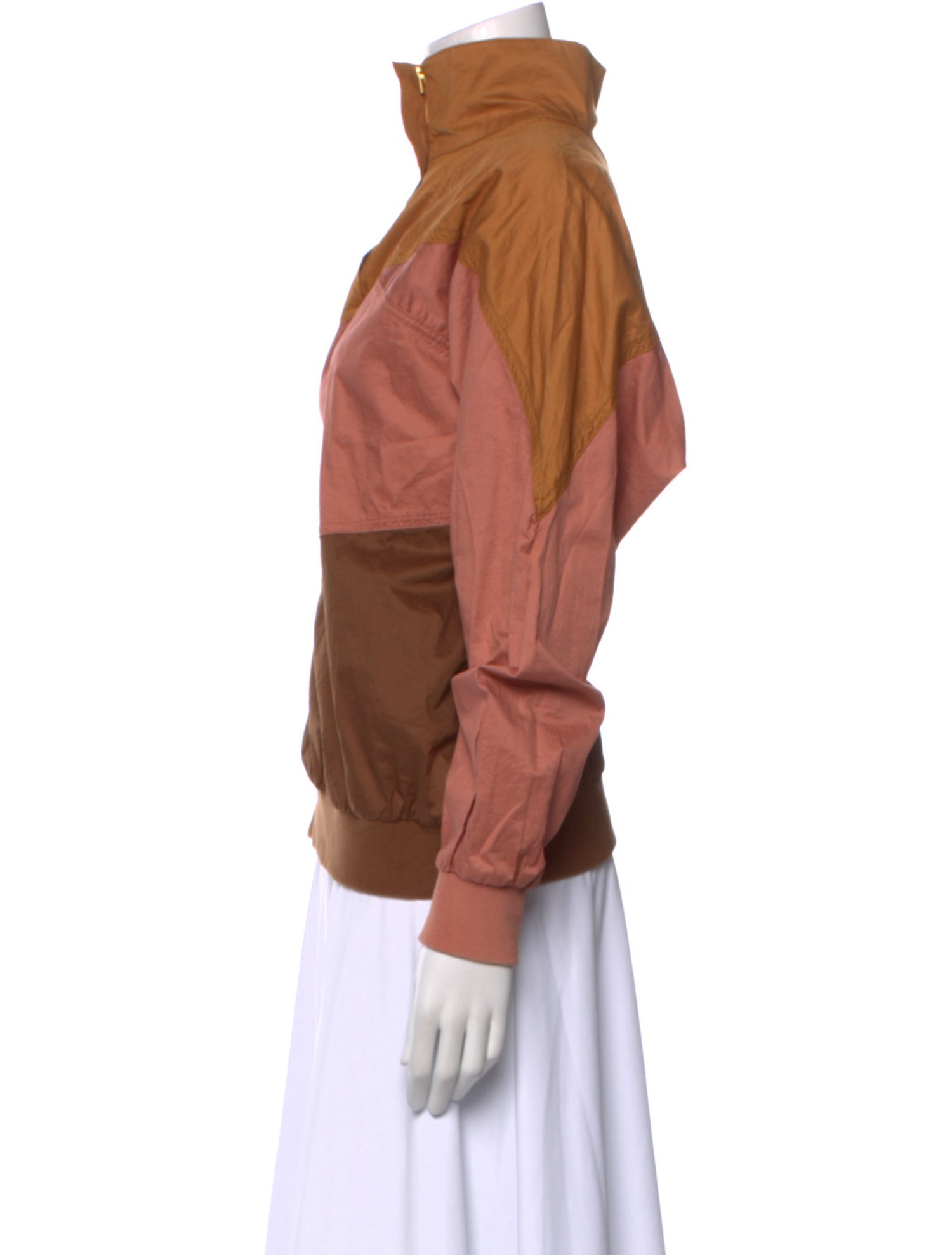 Closed Turtleneck Long Sleeve Sweatshirt