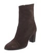Closed Suede Boots