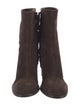 Closed Suede Boots
