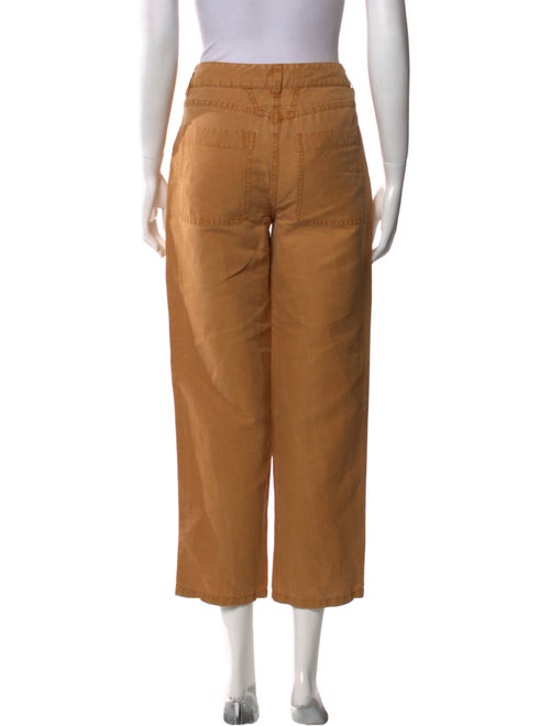 Closed Linen Straight Leg Pants